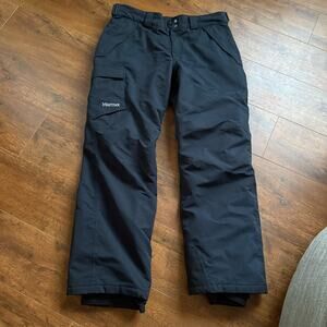 Marmot Black Snow Ski Snowboarding Pants Men’s XL